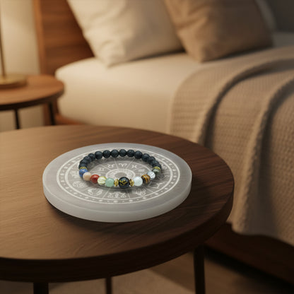 Grah Shanti Combo with Navgrah Shanti Bracelet with Selenite Plate