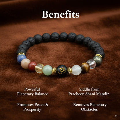 Siddh NavaGraha Positive Energy Bracelet