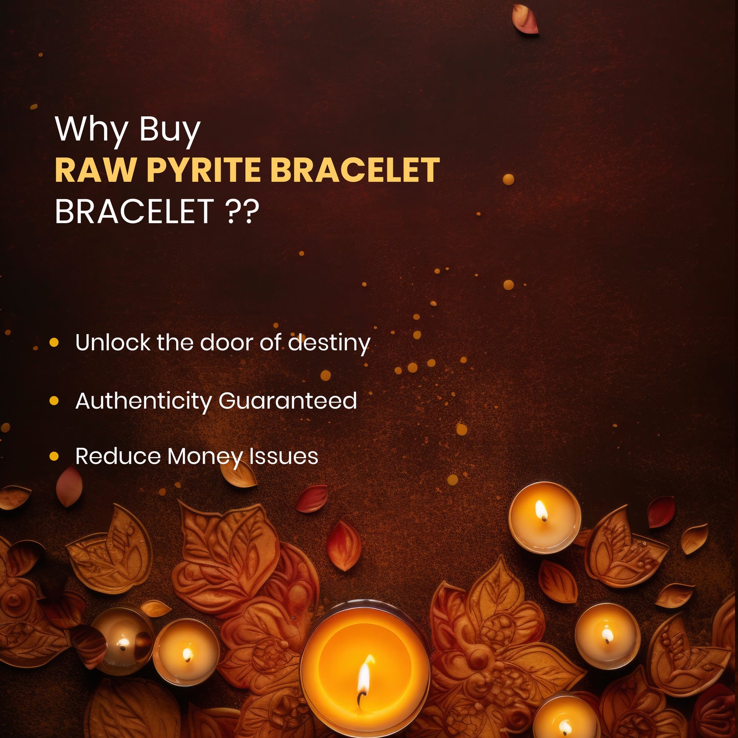 Siddh Dhan Vridhi Pyrite Bracelet